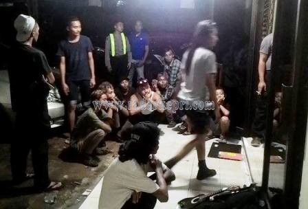 Anak punk yang ditangkap Polresta Tanjungpinang, Selasa (28/04) malam.