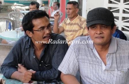 Ketua Gempar Adamir Piliang dan Ketua PKDP Safri Kuning=