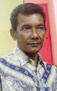 Saiman, ketua FKABKM Kecamatan Galang, kelurahan Galang Baru, Batam