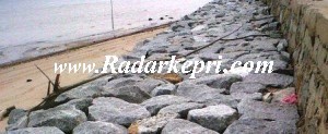 Coastal area kumuh lagi.