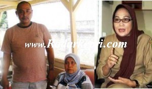 Antoni dan ibunya yang merasa di abaikan RSUD Embung Fatimah dan Fadilah Malarangan=