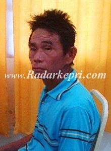 Inilah tersangka Apan yang menghabisi nyawa Novitas Sari=