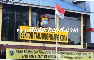 Mapolsek Tanjungpinang Kota.