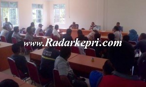 Beginilah suasana mediasi sekitar 100 orang lebih karyawan TBJ yang menununtut gaji dan pesangon
