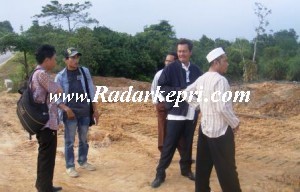 Inilah loaksi penimbunan hutan bakau di Tanjung Piayu Laut yang dibiarkan Bappelda Batam.