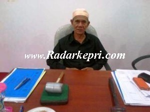 M Noer, sekretaris pemekaran tim pansus pemekaran kabupaten Lingga