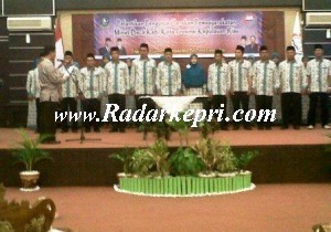 Pelantikan pengurus Gerakan Permasyarakatan Minat Baca (GPMB) Kabupaten Karimun.