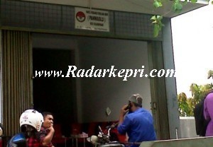 Kantor Panwaslu lama kota Tanjungpinang yang telah habis masa sewanya.