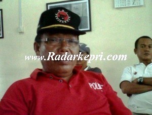 Ketua Bapilu Pileg PDI-P Kota Tanjungpinang. Ruslan Abdul Gani.