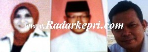 Rahma, Petrus M Sitohang dan M Syahrial, tiga wajah baru anggota DPRD Kota Tanjungpinang.=