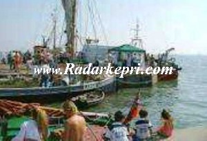 Suasana Lingga Fishing Festival pada tahun 2013 lalu.