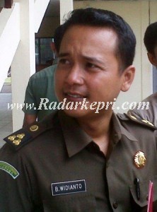Kasi Pidsus Kejari Ranai, Bambang Wdianto SH