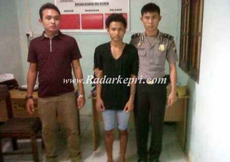 Tersangka Pencurian laptop jumari di tangkap di Sikop laut