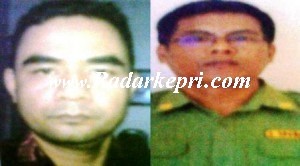 Dua tersangka korupsi Dedy Chandra dan Yusrizal Efendy