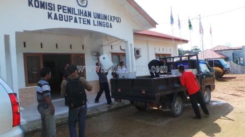 Kantor KPUD Lingga