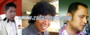 Hery Marhat, Mulkansyah dan Kasi Pidsus Kejari Batam, Tengku Firdaus SH
