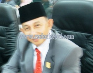 Inilah anggota DPRD Natuna, DR Hermaen Usman yang ditangkap Polisi.