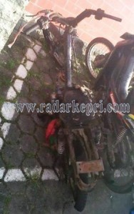 Motor yang dibakar