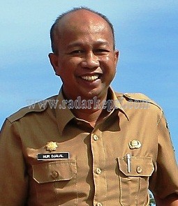 Radja Tjelak Nur Djalal, Sekretaris Daerah (Sekda) KKA