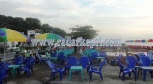 Inilah lokasi PKL Tepi Laut yang akan dibangun taman kota.