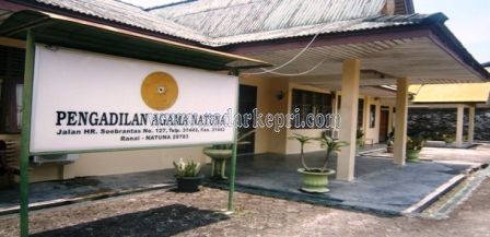Kantor Pengadilan Agama Ranai di Natuna