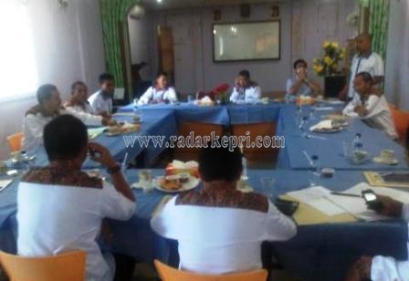 Rapat UMK Kabupaten Lingga Berlangsung di Hotel Gapura dabo singkep