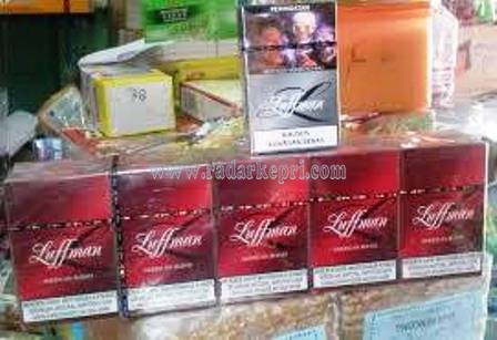 Inilah rokok Luffman yang diduga melanggar ijin edar.