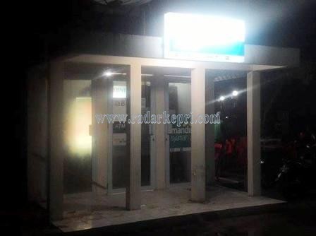 Bangunan liar tanpa IMB jadi ATM yang berada disamping kantor Satpol PP Pemko Tanjungpinang