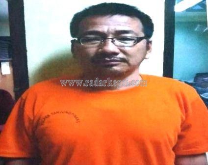 Tersangka Foan Tjon alias Pendek.