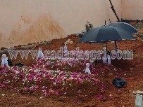 Disinilah almarhum Coky dan istri serta putrinya dimakamkan.