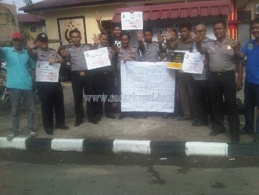 Polsek Tanjungpinang Timur dukung kampung bebas narkoba.