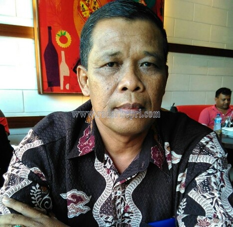 Irianto,Kakansatpol PP Pemko Tanjungpinang yang dipukul kepalanya oleh oknum Satlantas.