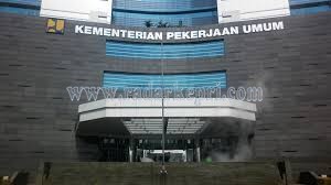 Kantor Kementrian PU di Jakarta.