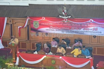 Paripurna DPRD Kota Tanjungpinang sampena HUT kota otonom ke  15.
