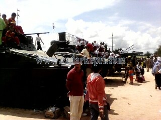 Pameran alutista TNI yang ramai dikunjungi wargan natuna.