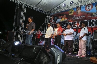 Konser save Jokowi dan Selamatkan NKRI.