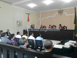 Sidang korupsi PS Batam hadirkan 7 orang saksi.