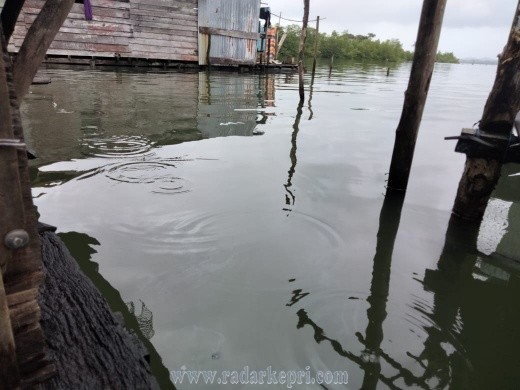 Air Laut Naik Warga Harapkan Kapal Kurangi Kecepatan