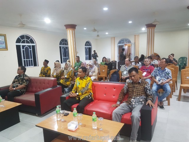 Peserta Bimtek yang dilaksanakan DPTSP Kabupaten Lingga.