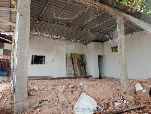 Inilah bangunan liar di hulu Sei Carang yang masih berdiri penyebab banjir.